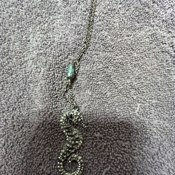 Seahorse silver necklace - BOGO 50% Off! - Picture 4 of 5